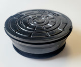 Non-Pop Polymer Valve Box Lid - Quiet, Secure, Radio Device Capable