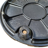 Ford Meter Box Type C 11-1/2" Solid Cast Iron Locking meter box Lid #C3L