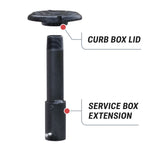 2" Erie/Minneapolis Style Curb Box Top Lid