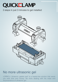 Lorric EchoSense Ultrasonic Clamp-on Flow Meter for 1/2" - 2" Pipe