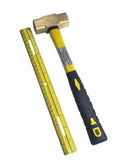 Brass Head Non-Sparking Non-Magnetic Hammer for use with flaring tools