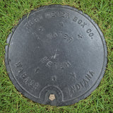 Ford Meter Box 16" Type-C Cast Iron Solid Meter Box Lid