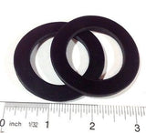 1-1/2" Round EPDM Rubber Water Meter Coupling Gasket/Washer,1/8 thick