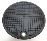 Nicor 12.5" Type C Water Meter Box Cover,  12-1/2" Polymer top Lid, fits 11.5" I.D. Ring