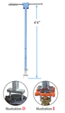 Trumbull Collapsible Valve Key & Curb Key Kit