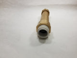 Water Meter Spacer Idler Tube PVC,  5/8" through 1" - Temporary Meter Replacement