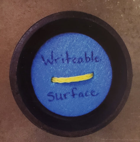 Water or Gas Valve Box Mud and Debris Plug - Writeable Surface, Higher Density