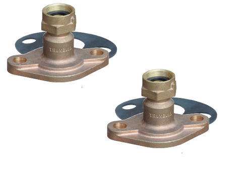 Water Meter Adapter, Set a 1" Water Meter into 2" Flanged Meter Set (379-1022, A47)