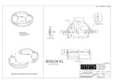 BoxLok Valve Box and Gate Valve Centering and Alignment Device