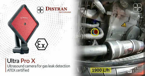 Distran Ultra-Pro X Ultrasonic Gas Leak Detection Camera