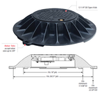 Trumbull Water Meter Box Lids and Frames