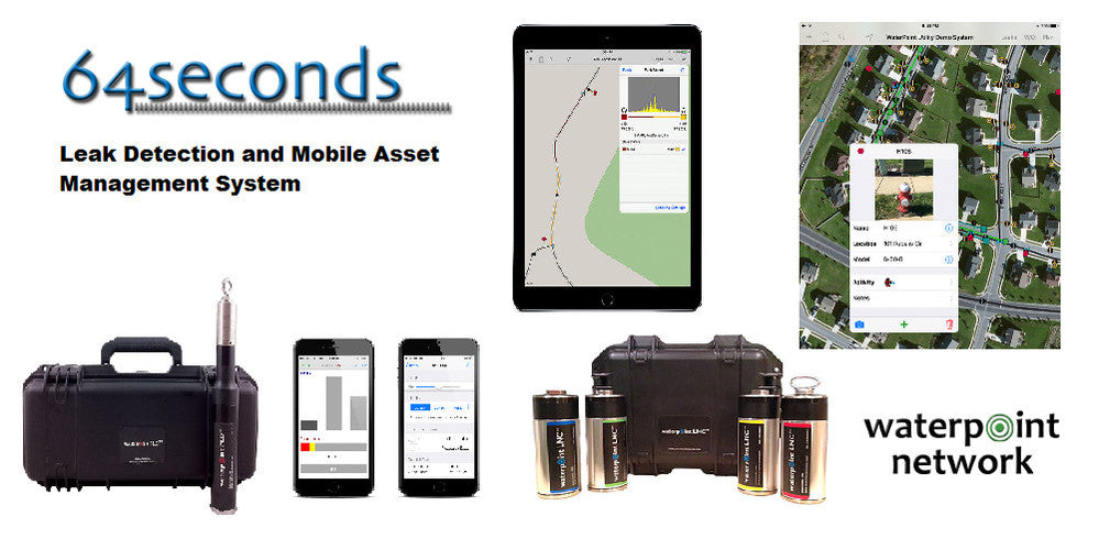 64 Seconds leak locators & WaterPoint Network